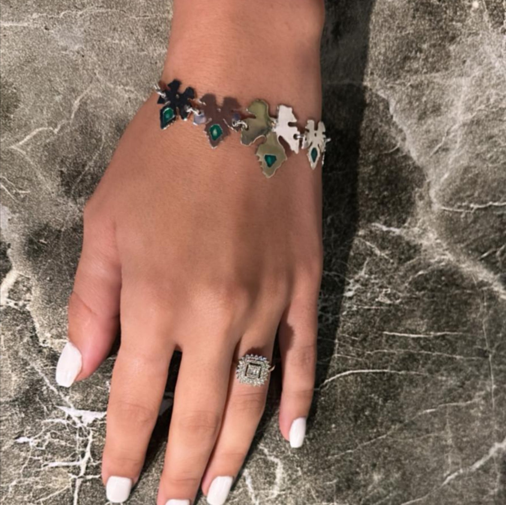 Grape Leaf bracelet