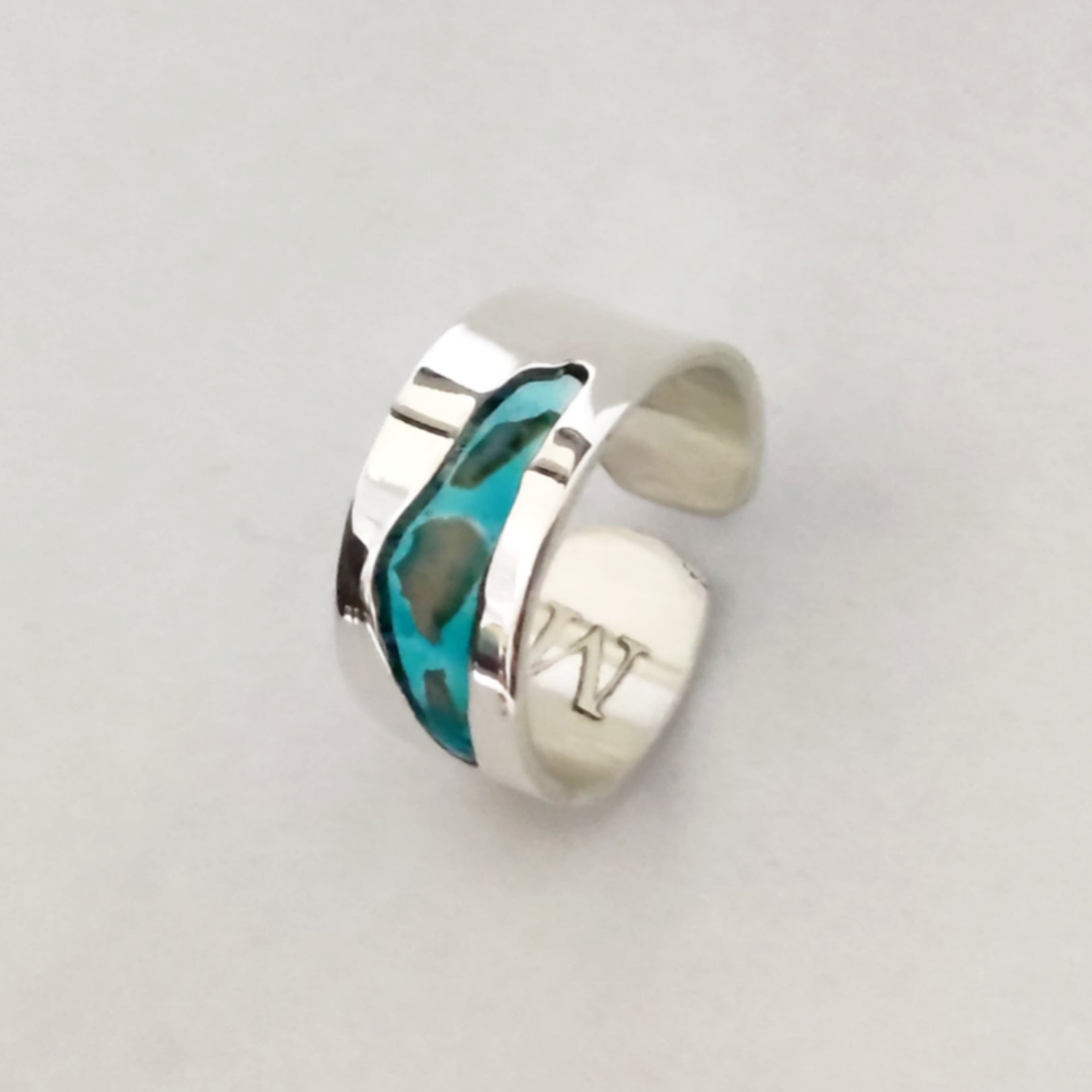 Palestine Map Ring, with engraving