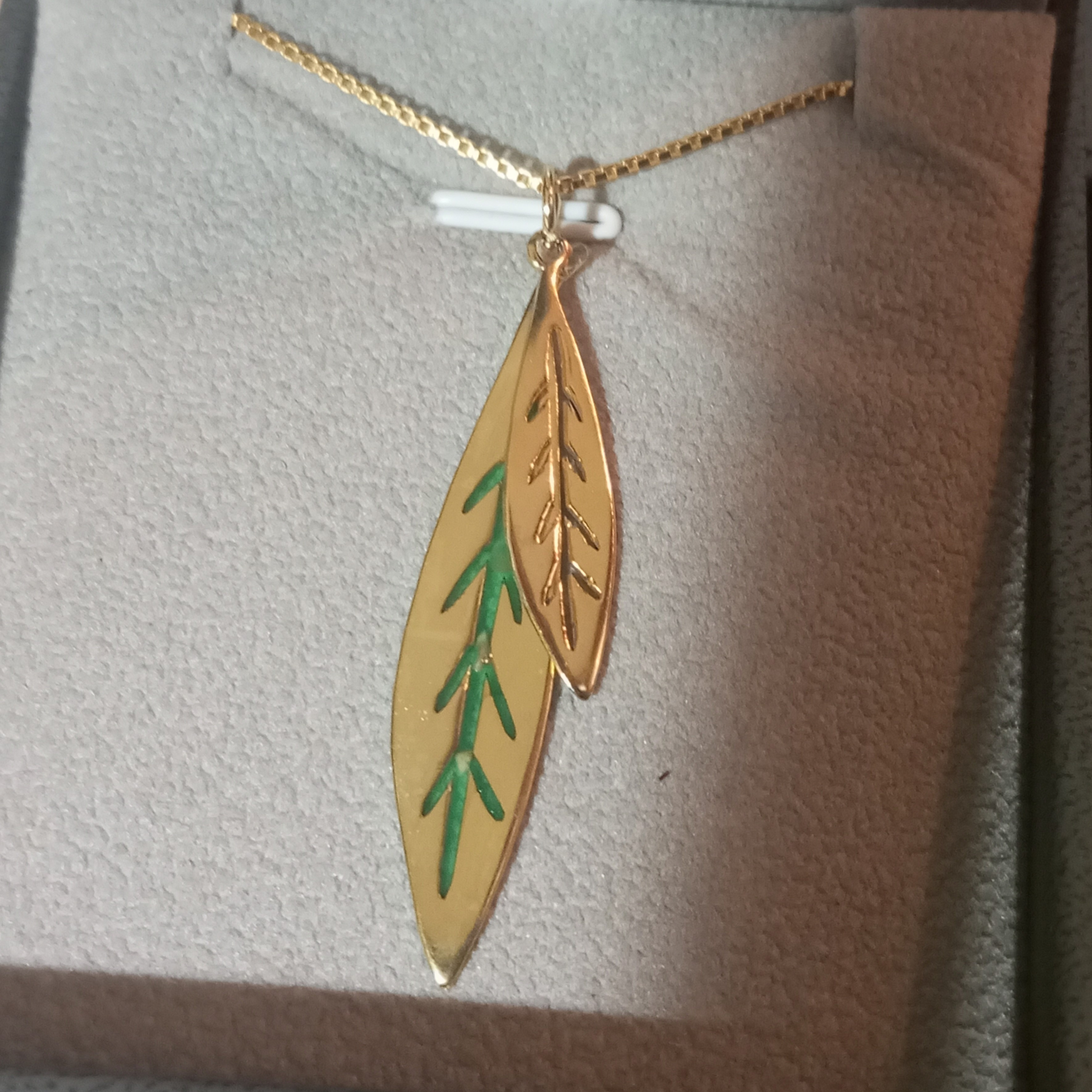 Olive Leaf Necklace