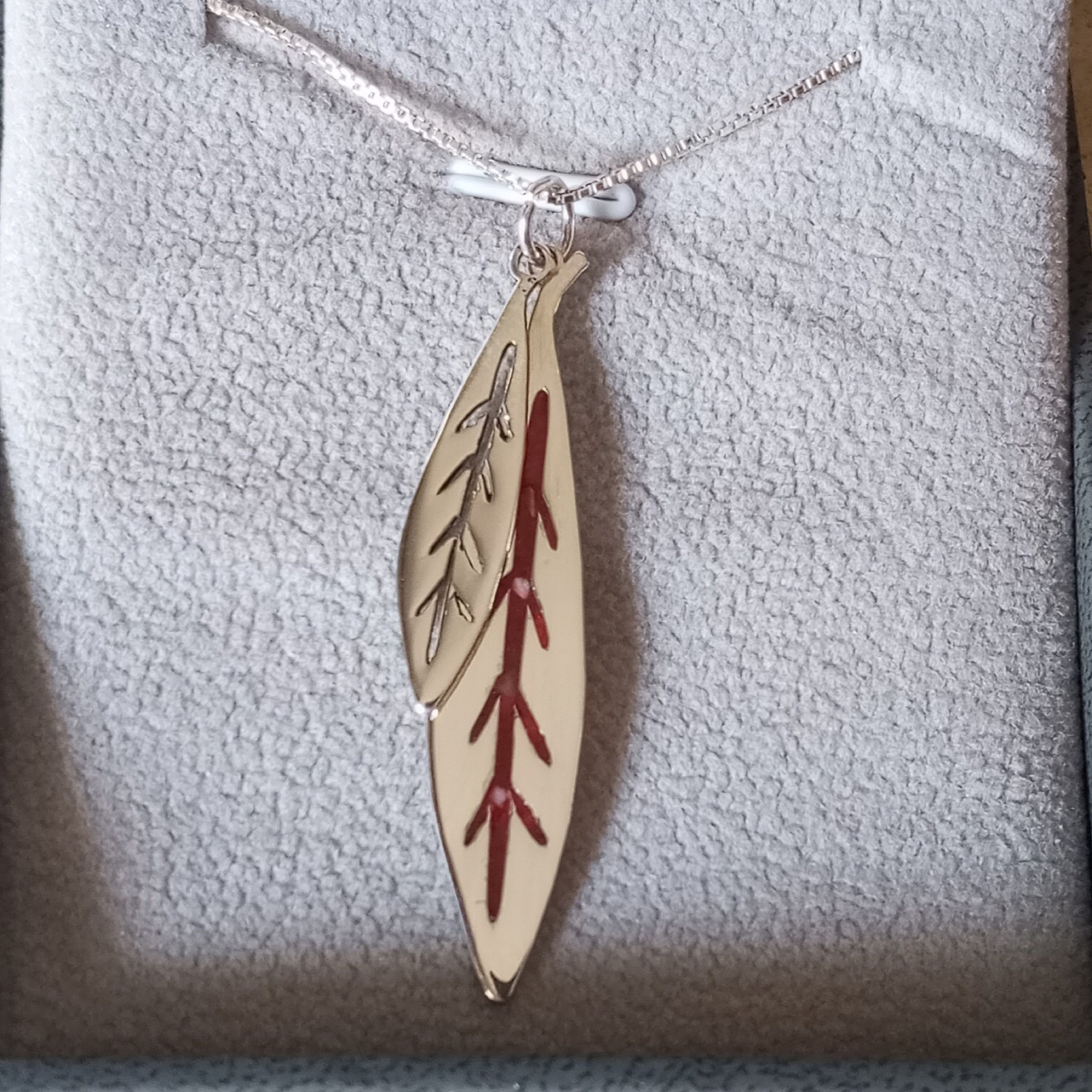 Olive Leaf Necklace