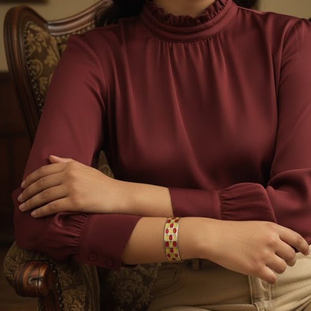 The Heritage Grid Cuff