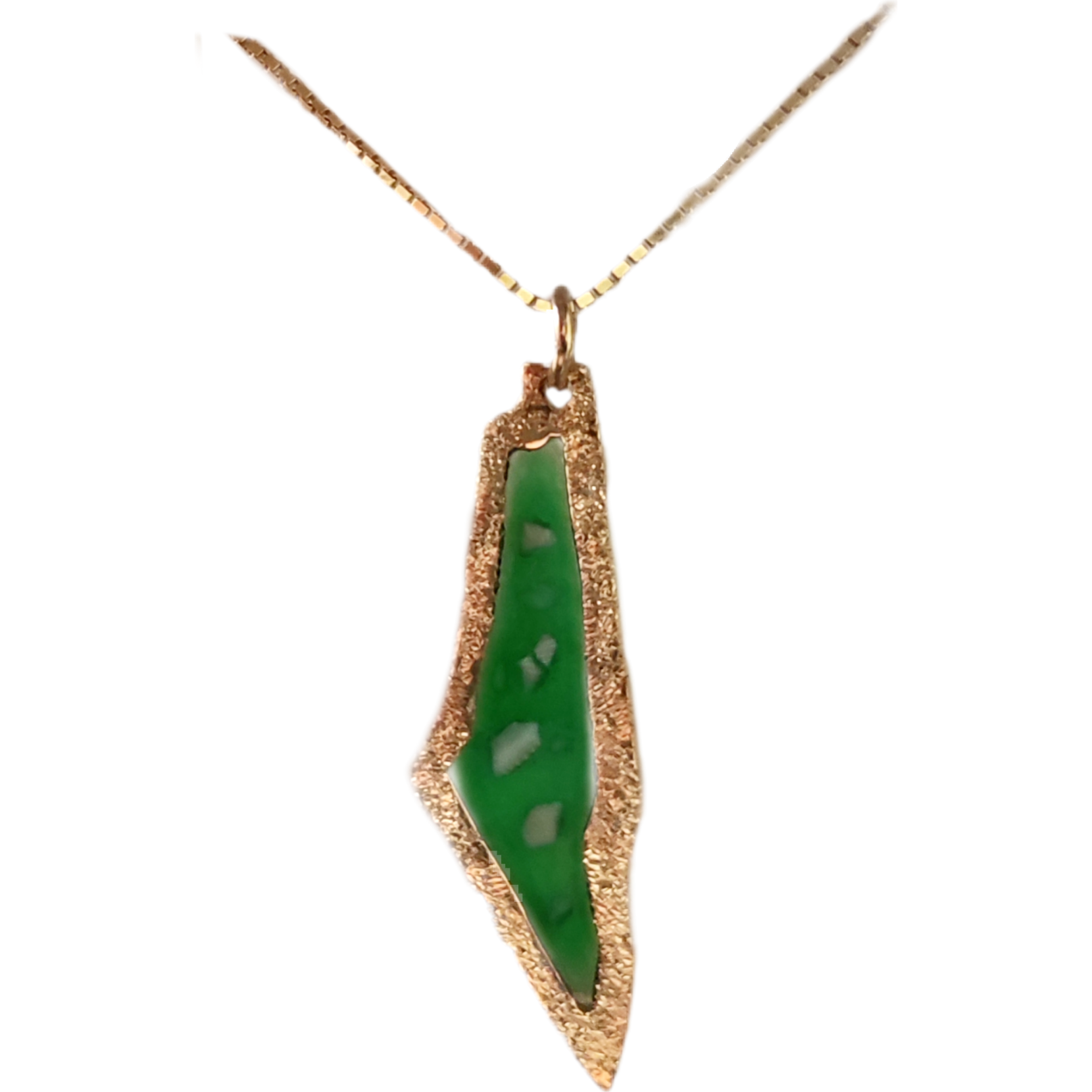 The Map Necklace. Shape 2