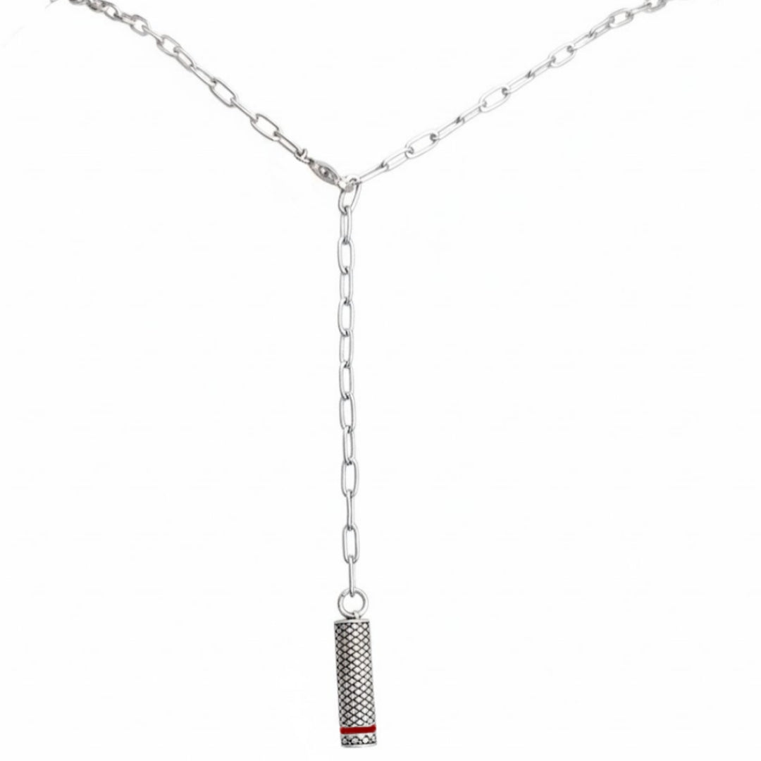 Mini Round Kufiyyeh with a Clip Chain