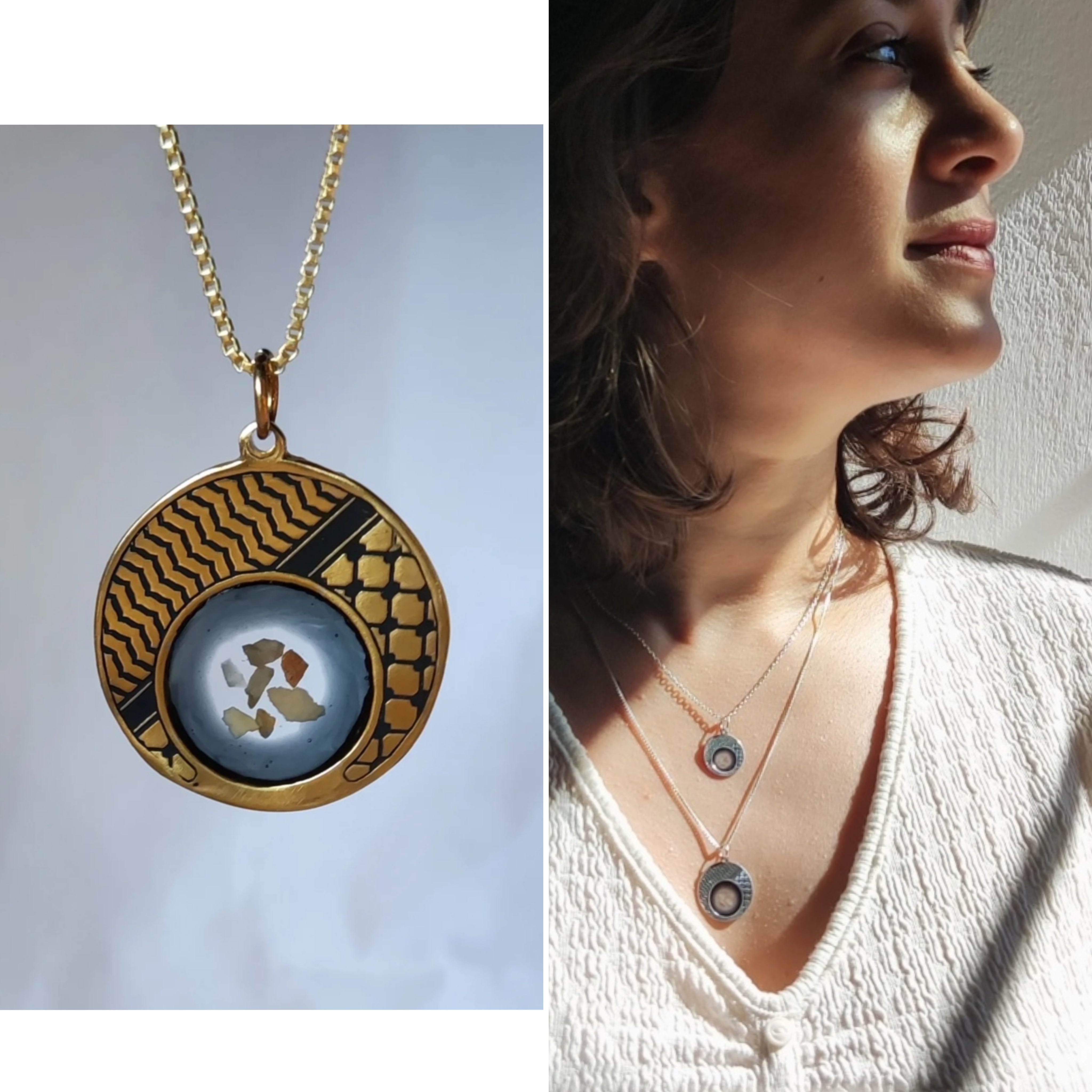 Kufiyyeh Necklace (Single)